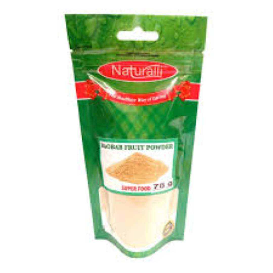 NATURALLI BAOBAB FRUIT POWDER 75G